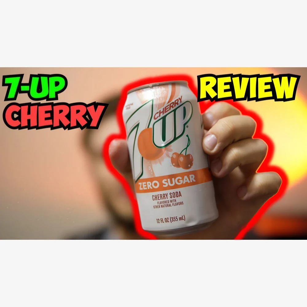 7 UP Zero Sugar Cherry Soda 355ml