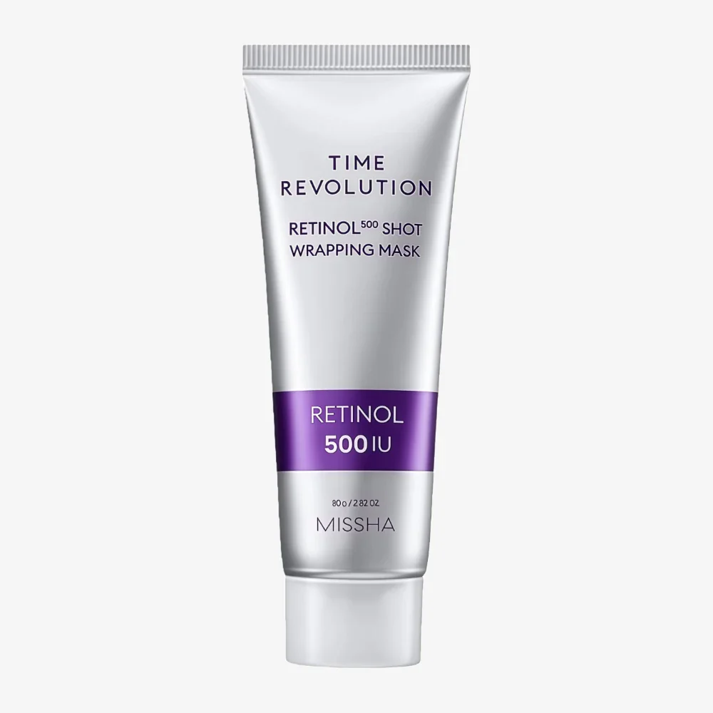 MISSHA Time Revolution Retinol 500 Shot Wrapping Mask 80g