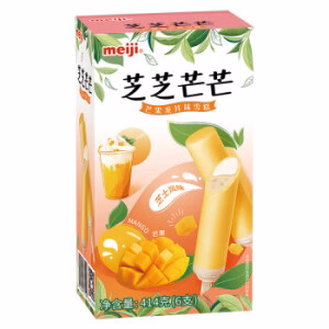 MEIJI Ice Popsicle - Mango Longjing Flavor 6pcs