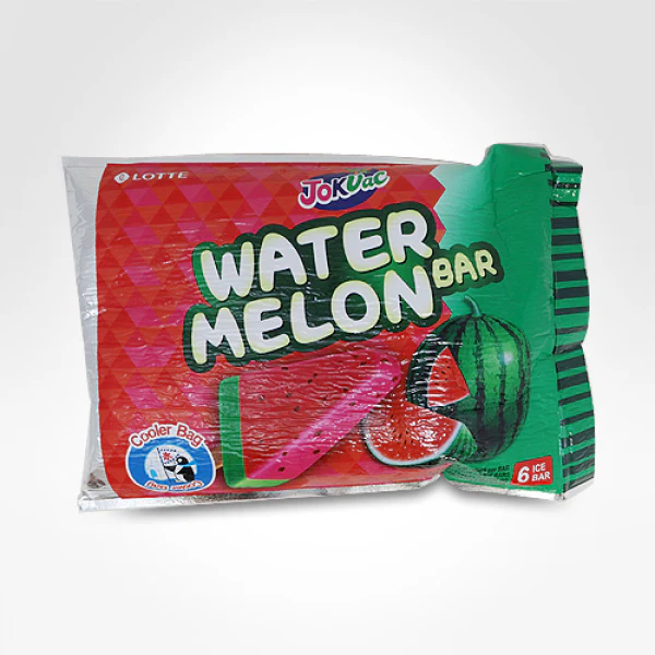 LOTTE, FZN ICE CAKE_WATERMELON ICE-BAR, MULTI 6*75ml