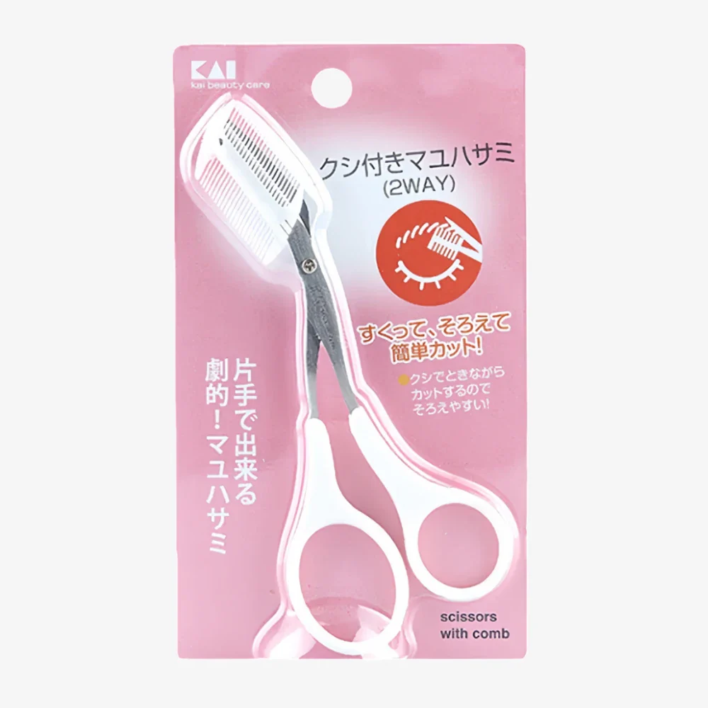 KAI 2 Way Eyebrow Scissors