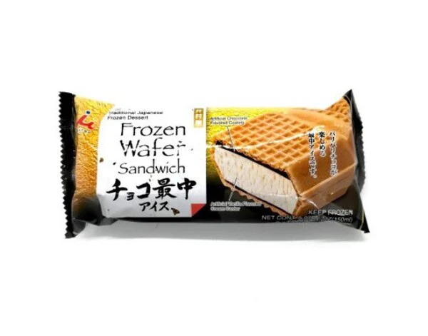 Imuraya Ichigo Monaka Ice Cream Chocolate Vanilla Flavor 150 ml