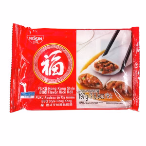 NISSIN BBQ Pork Flavor Rice Roll  197g