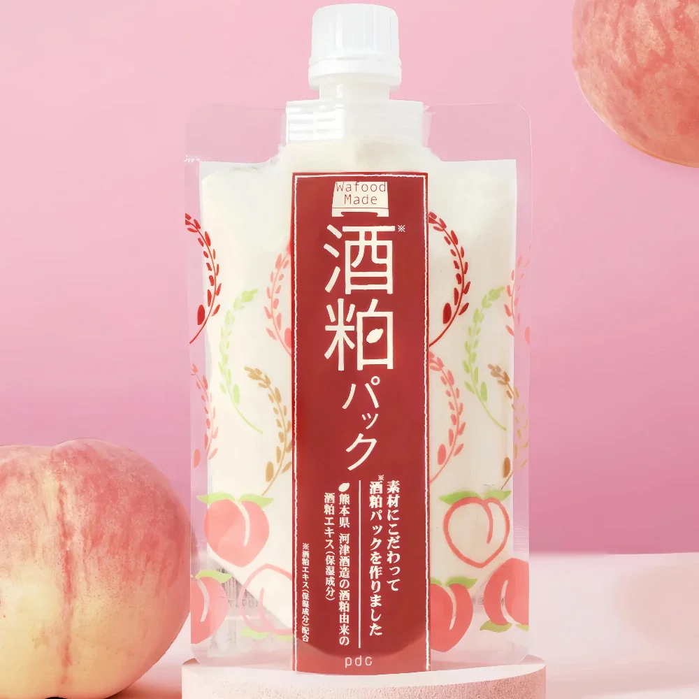PDC WAFOOD MADE Sake Lees Pack Peach Fragrance 170g