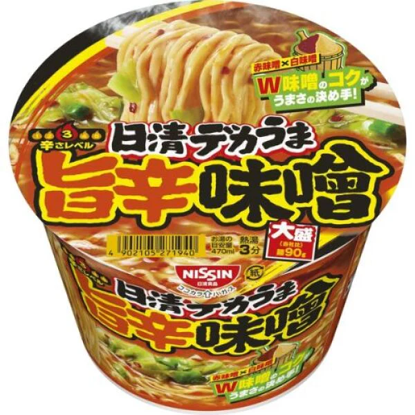 Nissin Cup Noodle Big Dekauma Spicy Miso Flavor 106g