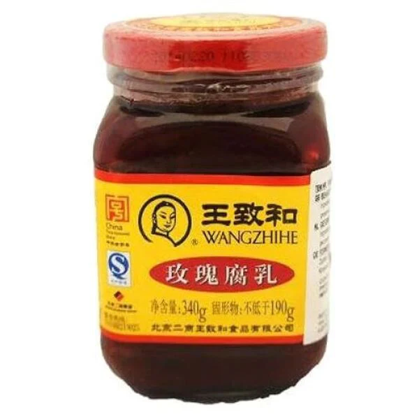 Wangzhihe Fermented Traditional Bean Curd (Rose) 340g