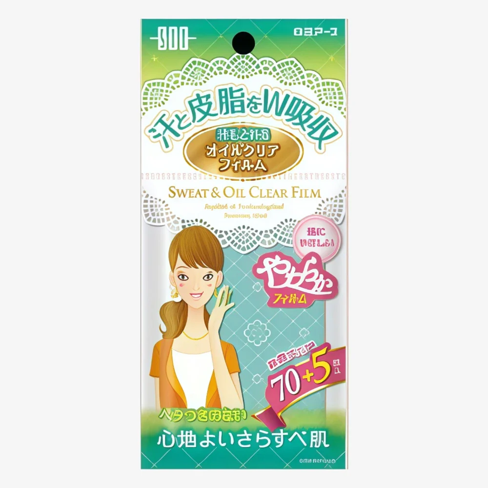 EARTH STF Sweat & Oil Clear Film 75pcs