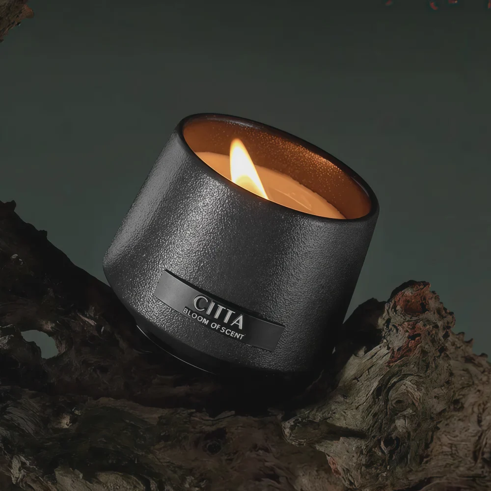 CITTA Scented Candle By The Fireplace
