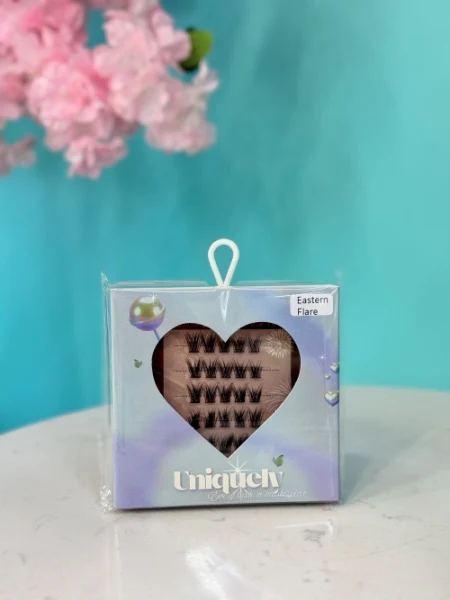 MG Glue-Free Individual Cluster Lashes - Eastern Flare