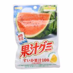 Meiji Fruit Juice Gummy Watermelon 54g