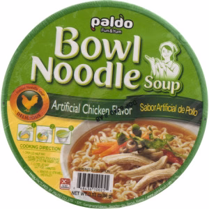 PALDO BOWL NOODLE SOUP CHICKEN FLAVOR 86G
