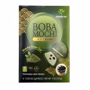 MAEDA-EN Boba Ice Cream Mochi: Green Tea 255g