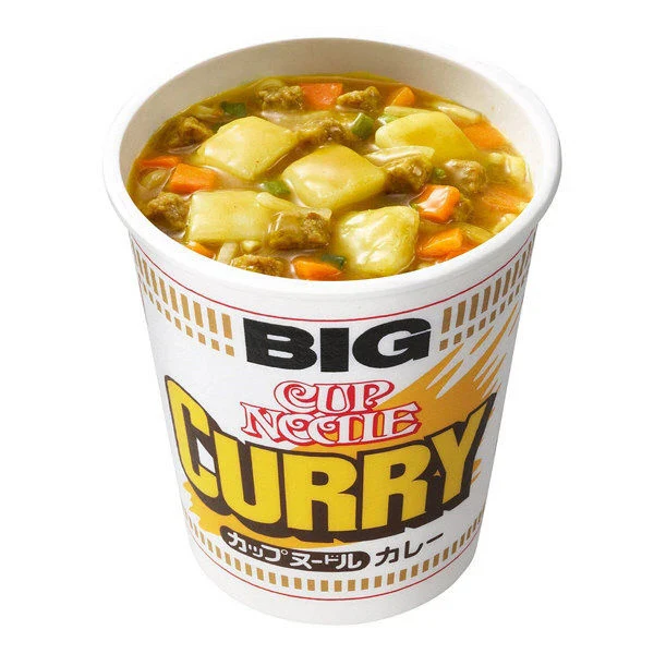 NISSIN Big Cup Noodle Curry Flavor 120g