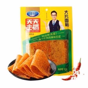 XIAN GE Large Spicy Gluten Slices 140g