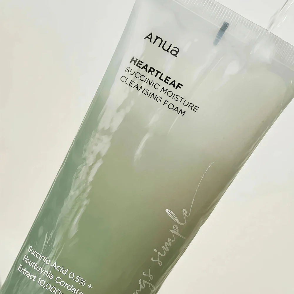 ANUA Heartleaf Succinic Moisture Cleansing Foam 150 ml