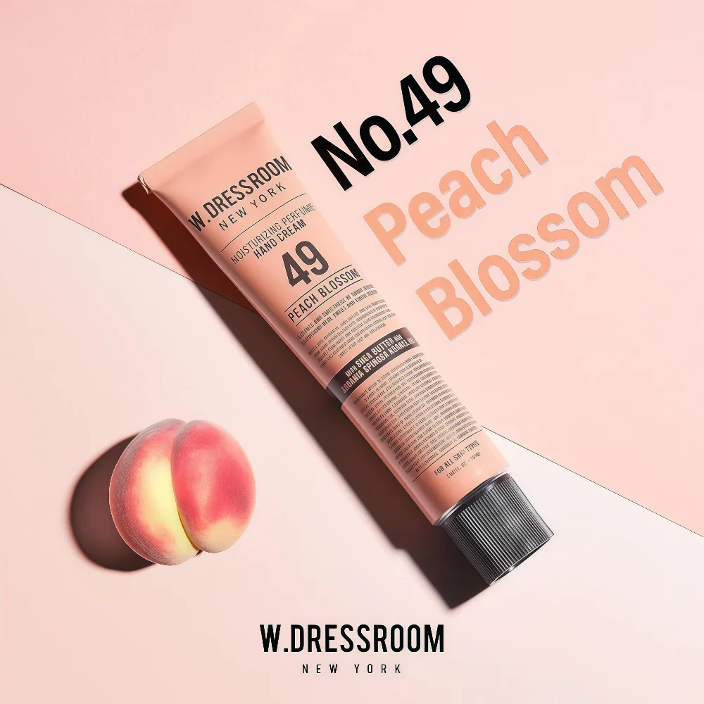 W DRESSROOM Moisturizing Perfume Hand Cream 49 Peach Blossom