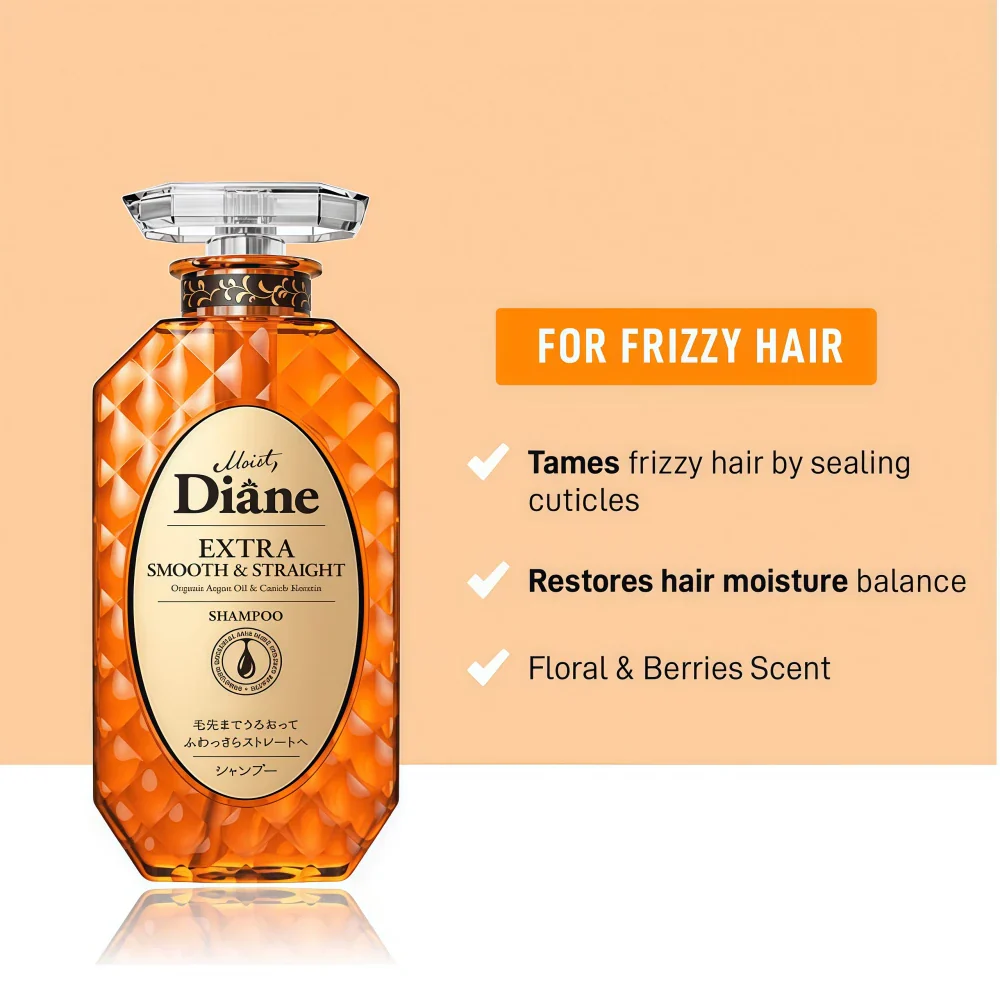 MOIST DIANE Perfect Extra Straight Shampoo 450ml