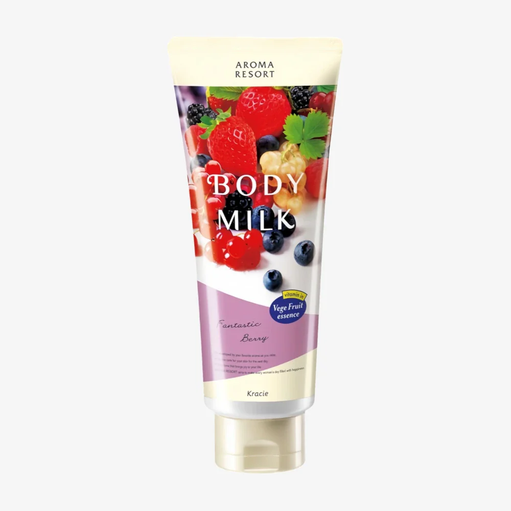 KRACIE Aroma Resort Body Milk Fantastic Berries 200g
