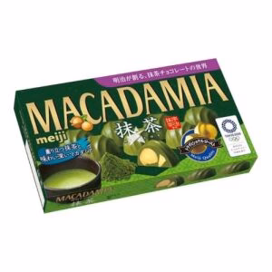 Meiji Macadamia Matcha Nut Chocolate 63g