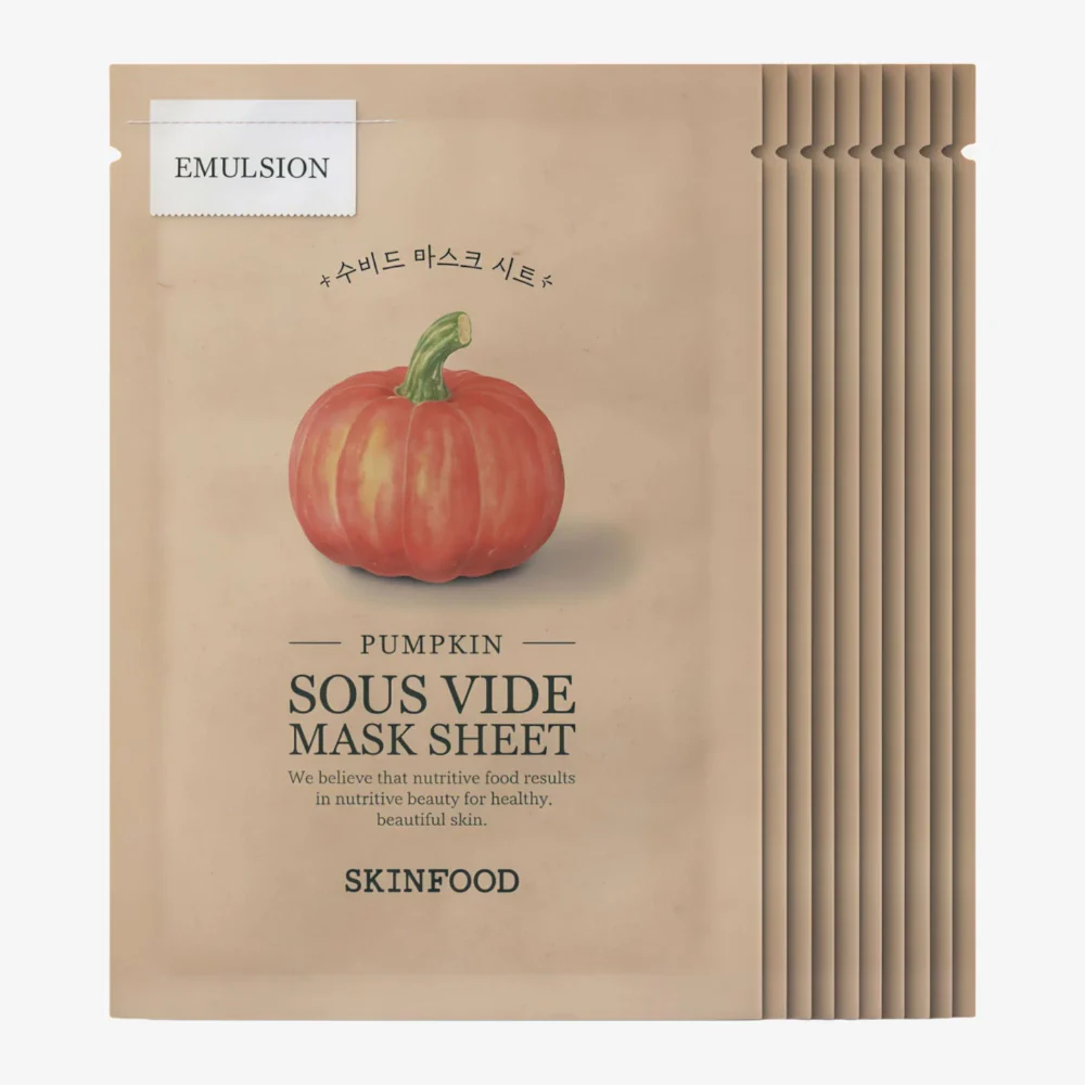SKINFOOD Pumpkin Sous Vide Mask Sheet (10)
