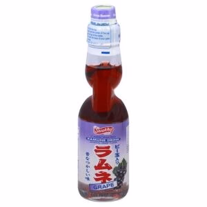 Shirakiku Ramune Drink (Grape Flavor) 200ml