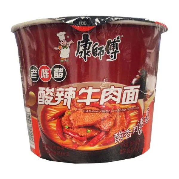 KSF Noodles Bowl (Spicy&Sour Beef Flavor) 160g