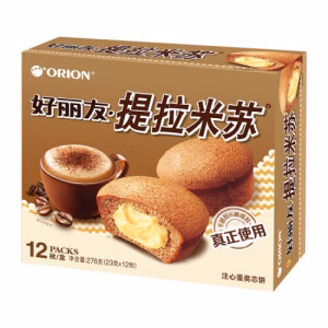 ORION Chocolate Pie (Tiramisu) 23g*12pcs