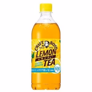 SUNTORY Craft Boss Lemon Tea 600ml