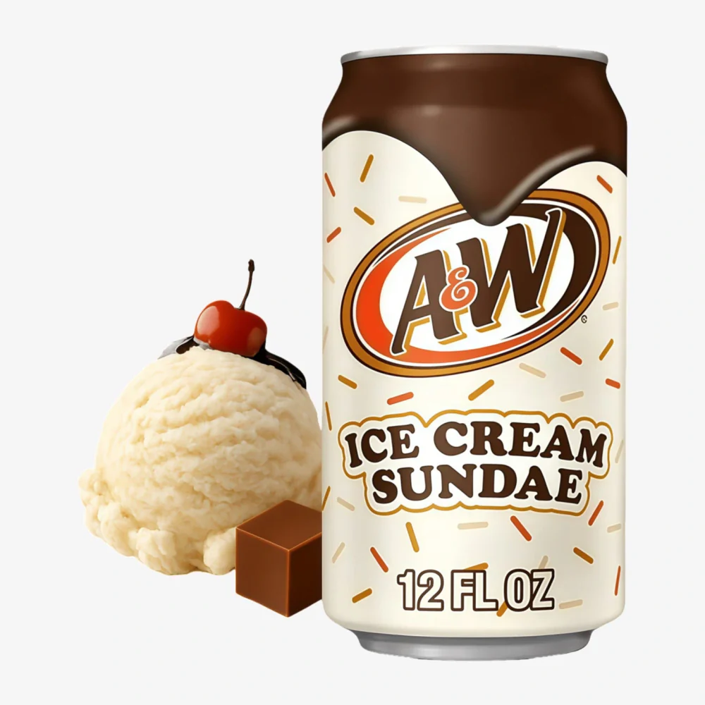A&W Ice Cream Sundae Cans 355ml