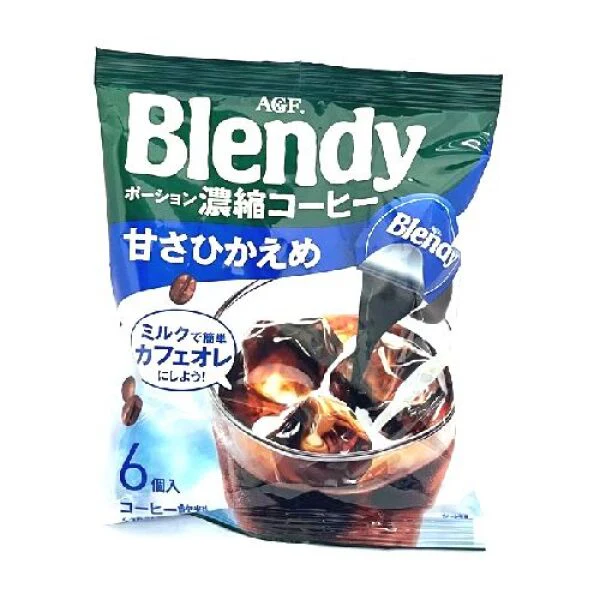 AGF Blendy Potion Coffee - Less Sugar 6pcs