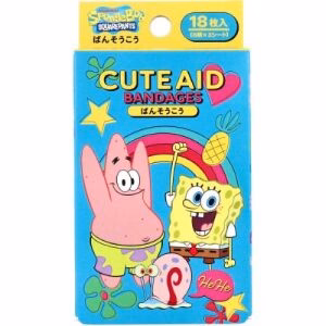 SANTAN Emergency Bandages SpongeBob 18pcs
