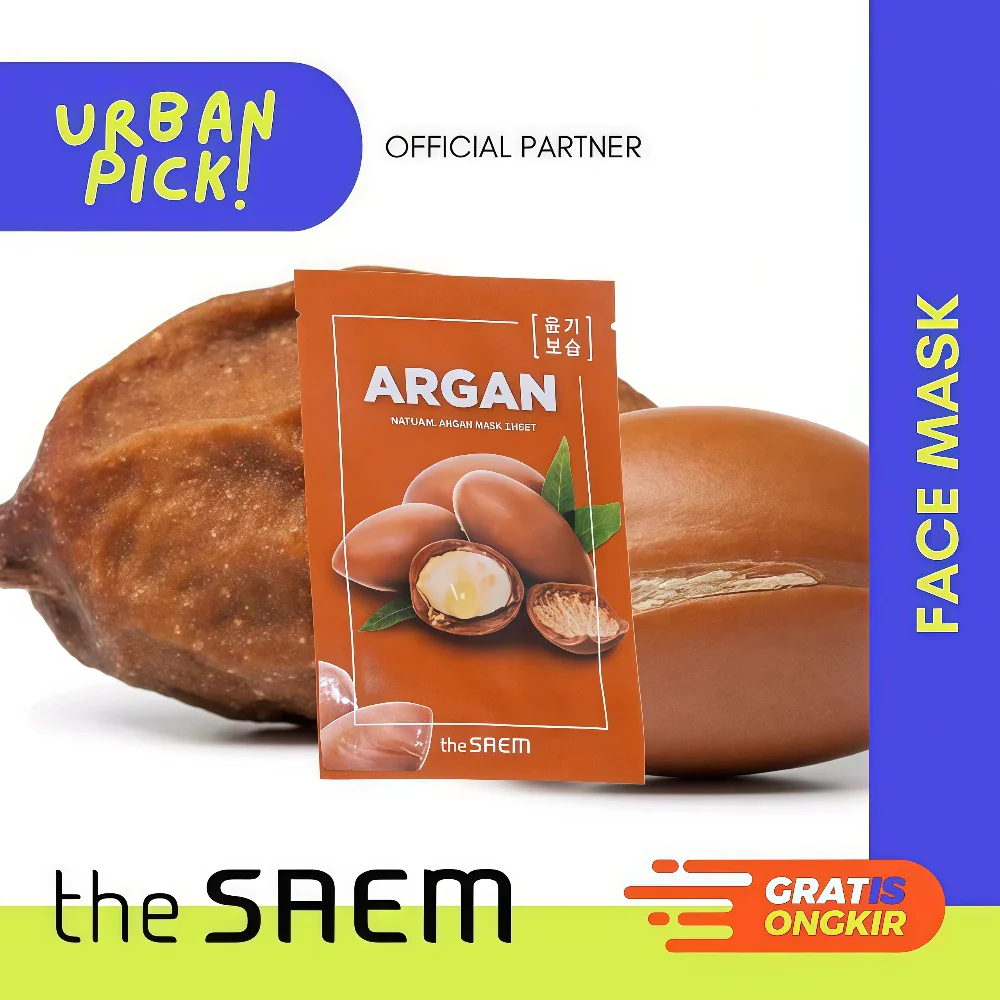 THE SAEM Natural Argan Mask Sheet