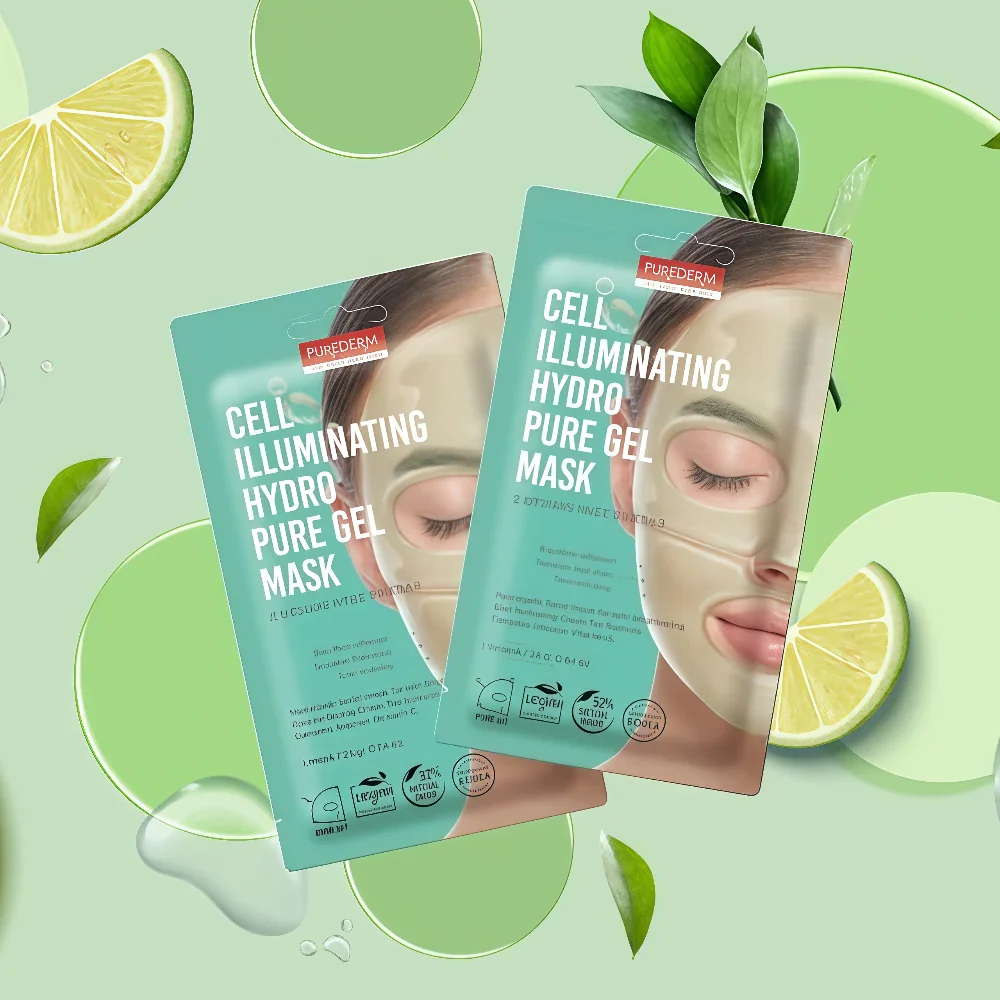 PUREDERM Cell Illuminating Hydro Pure Gel Mask