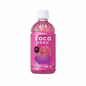 SUGARLOLO Coco Zero Drink (Grape Flavor) 340ml