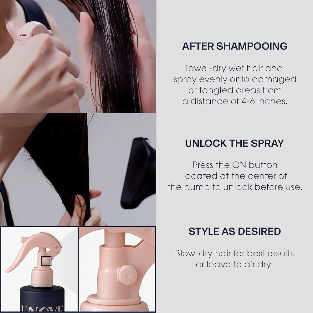 Unove No-wash Water Ampoule Treatment 200ml