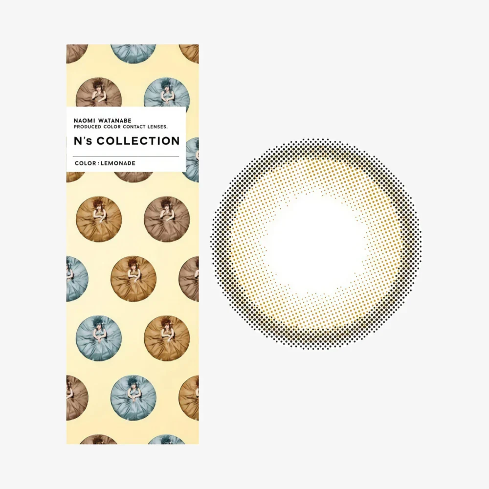 N's COLLECTION Daily Contact Lens (Lemonade) (10 Lenses) -2.50