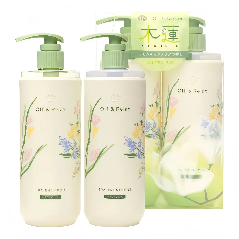 OFF RELAX Spa Mokuren Hair Set