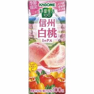 KAGOME Mixed Peach Fruit Juice 195ml