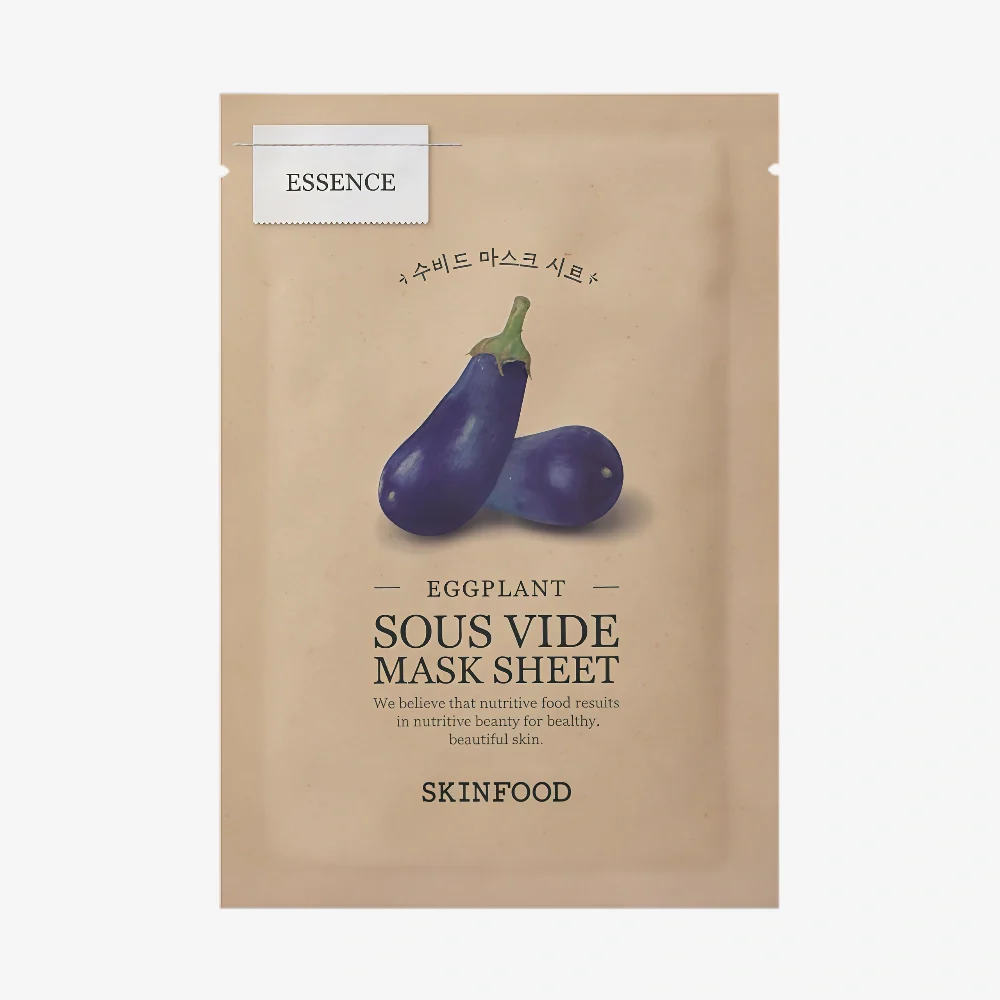 SKINFOOD Eggplant Sous Vide Mask Sheet (10)