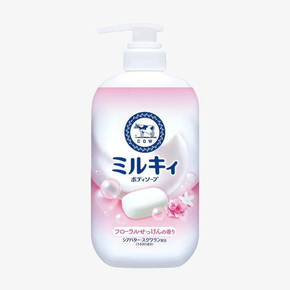 COW MILKY Body Wash Soap- Floral (500ml)
