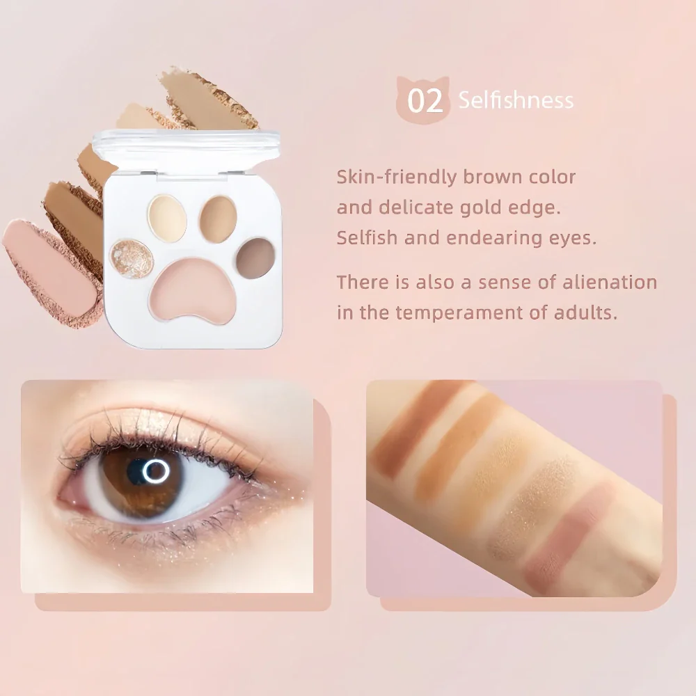 MILLEFEE MEOW PAWS Eyeshadow Palette 02