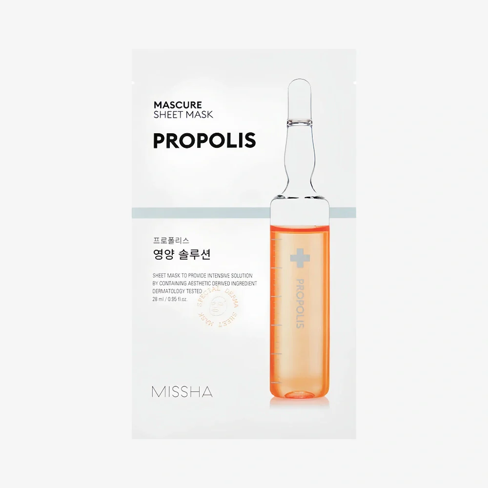 MISSHA Mascure Nutrition Solution Sheet Mask Propolis 27ml