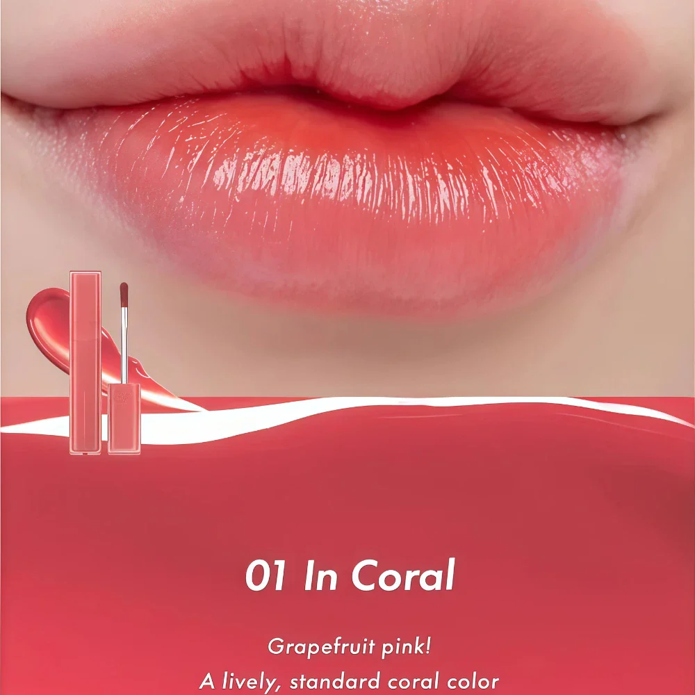 Romand - Dewyful Water Tint 01 In Coral - 5g