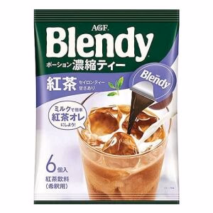 AGF BLENDY Concentrated Black Tea 6 Pack