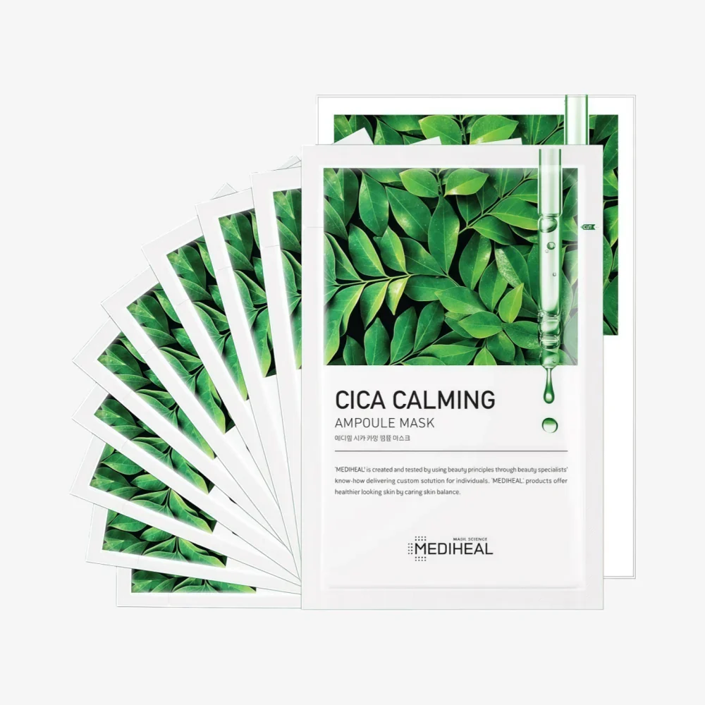 MEDIHEAL Cica Calming Ampoule Mask 10pcs