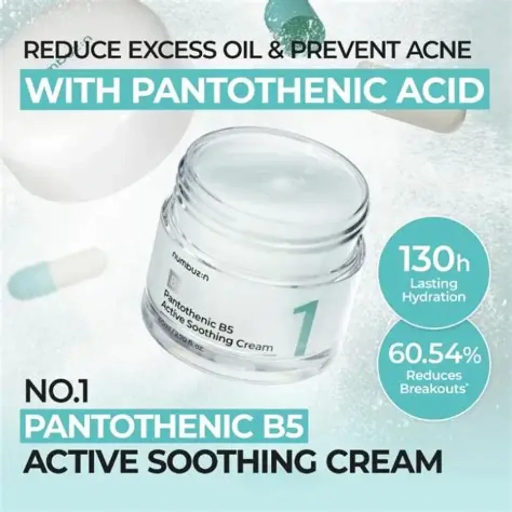 numbuzin No.1 Pantothenic B5 Active Soothing Cream 80ml