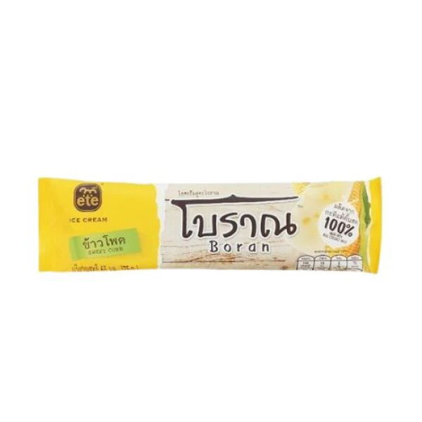 ETE Coconut Milk Frozen Dessert Bar with Sweet Corn 1pcs