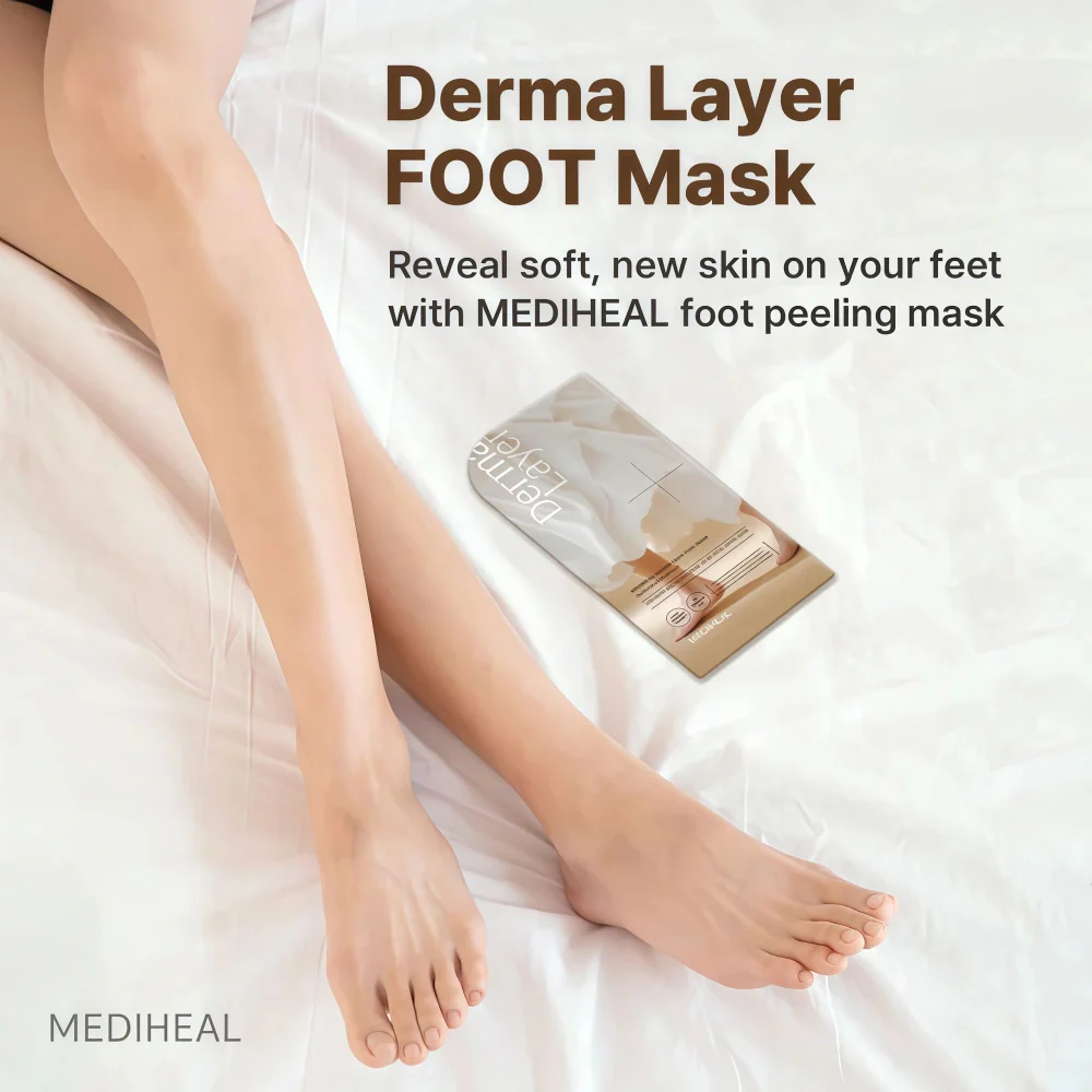 MEDIHEAL Derma Layer Foot Mask 5pcs