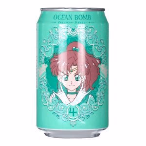 Ocean Bomb Sailor Moon Sparkling Water (Cucumber Flavor) 330ml