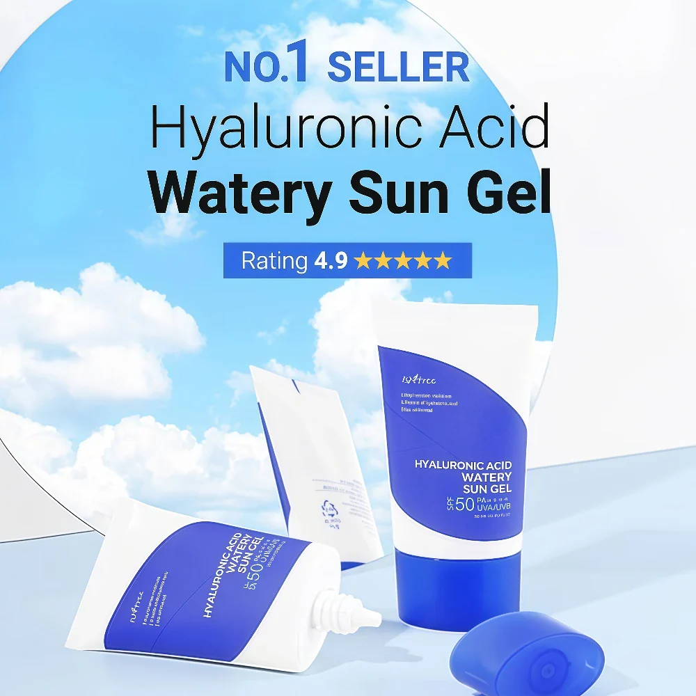 ISNtree, Hyaluronic Acid Watery Sun Gel, SPF 50+ PA++++,